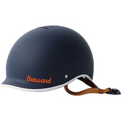 自転車ヘルメット Lサイズ（59～62cm） 32122 thousand ヘリテイジ thousand NAVY/L