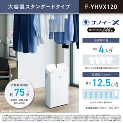 ヨドバシ.com - パナソニック Panasonic F-YHVX120-W [衣類乾燥除湿機 