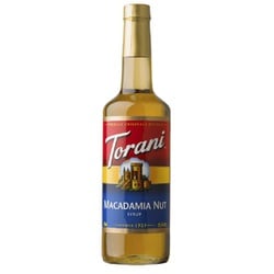 トラーニ フレーバーシロップ マカダミアナッツ 750ml