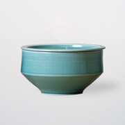 TANOJI 波佐見焼 蓋付ボウル BLUE DWAKTY28-BL