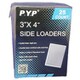 P.Y.P サイドローダー 3”×4”（77×102mm） 25枚入 [トレーディングカード用品]