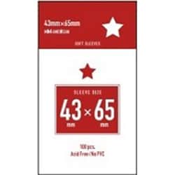 Engamesスリーブ ミニアメリカンサイズ ソフト 43×65mm 100枚入 [トレーディングカード用品]