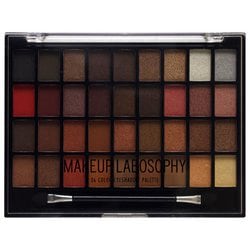 メイクアップ MUL54003 36カラー アイシャドウパレット N