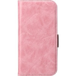 PG-22MFP03PK [iPhone SE（第3世代）/SE（第2世代）/8/7/6s/6 4.7インチ用 PUレザーフリップカバー ダスティピンク]