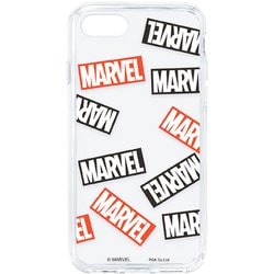 PG-DPT22M20MVL [iPhone SE（第3世代）/SE（第2世代）/8/7 4.7インチ用 抗菌ハイブリッドケース MARVEL マーベル ロゴ]