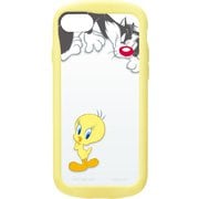 PG-WGT22M03LNT [iPhone SE（第3世代）/SE（第2世代）/8/7/6s/6 4.7インチ用 ガラスタフケース ルーニー・テューンズ/イエロー]