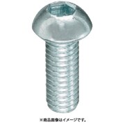 YAHATA 六角穴付ボタンボルト ユニクロ M6×12 (200本入)