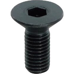YAHATA 六角穴付皿ボルト全ねじ 黒色酸化被膜 M16×55 （35本入）