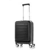 スーツケース FRONTEC（フロンテック） 54cm 拡張タイプ 旅行日数目安：1～3泊 38L/拡張時43L TSAロック搭載 機内持ち込み可 JET BLACK（ジェットブラック） HJ3-19007