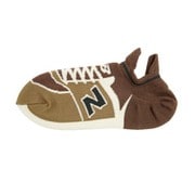IS-335-232 [new balance（ニューバランス） レディースソックス 23～25cm ブラウン]