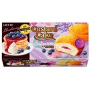 カスタードケーキ ブルーベリーパンケーキ 6個
