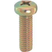 YAHATA 十字穴付ナベ小ねじ全ねじ クロメート M5×14 （1200本入）