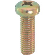 YAHATA 十字穴付ナベ小ねじ全ねじ クロメート M6×14 （800本入）