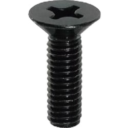 YAHATA 十字穴付皿小ねじ全ねじ 三価ブラック M3×12 （5000本入）