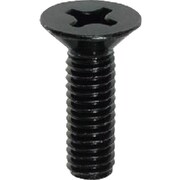 YAHATA 十字穴付皿小ねじ全ねじ 三価ブラック M5×12 (1500本入)