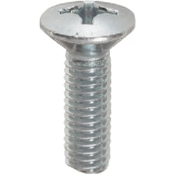 YAHATA 十字穴付丸皿小ねじ全ねじ ユニクロ M5×25 （800本入）