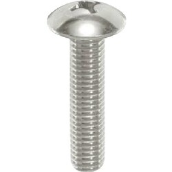 YAHATA 十字穴付トラス小ねじ全ねじ ニッケル M6×12 （700本入）