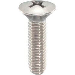 YAHATA 十字穴付丸皿小ねじ全ねじ ステンレス M8×25 （200本入）