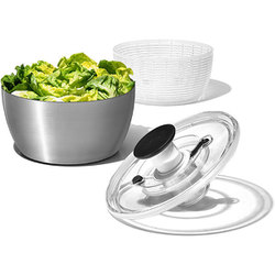 【新品・未使用】OXO オクソー ステンレスサラダスピナー 1071497 OXO（キッチン用品） OXO オクソー ステンレスサラダスピナー