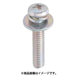 YAHATA ナベ組込ねじ 薄板用 P-3 三価クロメート M4×12 （900本入）