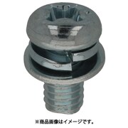 YAHATA ナベ組込ねじ P-4 三価クロメート M3×5 （4000本入）