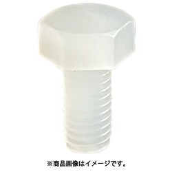 YAHATA 樹脂（PVDF） 六角ボルト M6×6 （500本入）