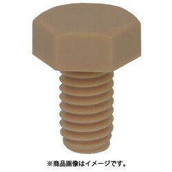 YAHATA 樹脂（PPS） 六角ボルト M6×15 （500本入）