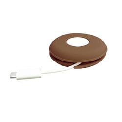 Apple Watch ケーブル収納アクセサリー マカロン チョコレート AWMA-CHO