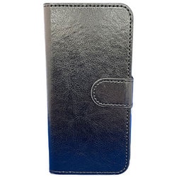 IPSE3PU-BK [iPhone SE（第3世代）/SE（第2世代）/8/7/6S/6 手帳型ケース ブラック]