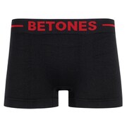 ボクサーパンツ フリーサイズ SKID-M002-16 BETONES Men's BLACK （RED）