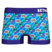 ボクサーパンツ フリーサイズ COME ON福-FUK003-1 BETONES Men's BLUE