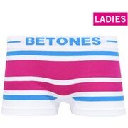 ボクサーパンツ フリーサイズ AKER-B001L-1 BETONES Ladie's BLUE×PINK