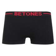 ボクサーパンツ フリーサイズ SKID-M002L16 BETONES Ladie's BLACK (RED)