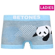 ボクサーパンツ フリーサイズ ANIMAL4-D004L-2 BETONES Ladie's BLUE