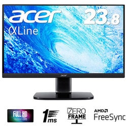 エイサー Acer スタンダードモニター AlphaLine 23.8インチ/フルHD/VA/75Hz/1ms （VRB）/HDMI/ミニD-Sub  15/ブルーライトシールド/3年保証/ヨドバシカメラ限定モデル KA242YAbmix 通販【全品無料配達】 - ヨドバシ.com