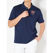 WSM31ANALL [鹿の子半袖ポロシャツ LLサイズ ネイビー]