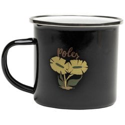 POLER CAMP MUG 221ACM9101-BLK BLACK [アウトドア マグカップ]