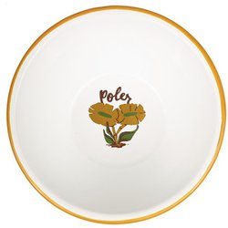 POLER CAMP PLATE 221ACM9202-BRN BLACK [アウトドア 皿]