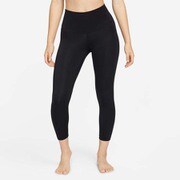 WsNY DF ヨガ 7/8 タイツ DM7024 BLACK/IRON GREY 010 Sサイズ [フィットネス ヨガ タイツ レディース]