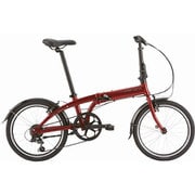 折りたたみ自転車 LINK A7（リンク A7） 20インチ（406） 7段変速 ダークレッド/ダークグレー 22LIA7DRDG