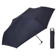 折りたたみ傘 晴雨兼用 NEW極軽カーボン 60cm 手開き式 ネイビー U360-0716DN1-B4