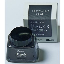 万年筆用 顔料インキ 強色（TSUWAIRO） 黒 INK-30TW-B