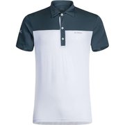 MTPN42X MASTER POLO 0086 M 20SS [ゴルフシャツ メンズ マスター ポロ Mサイズ ホワイト/スティールブルー]