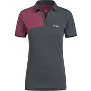 MTPO50W DELTA POLO WOMAN 9313 S 19SS [ゴルフシャツ レディース デルタ ポロ ウーマン Sサイズ ディムグレー/アズキ]