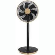 リビング扇風機 DCモーター搭載 上向き90° リモコン付き 木目調 SKJ-KT30FSF(M)
