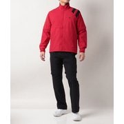 QGMTJH00W RD 3L [ストレッチレインウェア 上下セット メンズ 3Lサイズ レッド]