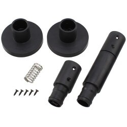 KINOBO テンションロッド ブラック 1組入 AP-3017B