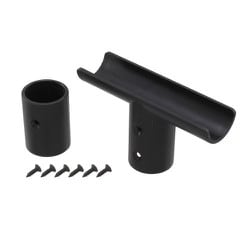 KINOBO Tジョイント ブラック 1組入 AP-3019B
