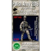 35F143 1/35 ミリタリーフィギュア ポーランド軍 特殊部隊兵士 （サーベル付） アフガン 2016年 [組立式プラスチックモデル]
