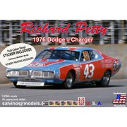 RPDC1976D-V 1/25 カーモデルシリーズ NASCAR ’76 ダッジ チャージャー リチャード・ペティ w/ビニールラッピングフィルム [組立式プラスチックモデル]